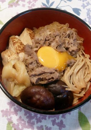 ♪すき焼き丼♪-レシピのメイン写真