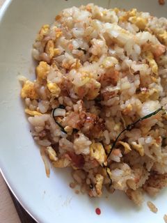 五分でランチ!?簡単和風チャーハン-レシピのメイン写真