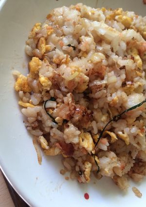 五分でランチ！？簡単和風チャーハン-レシピのメイン写真