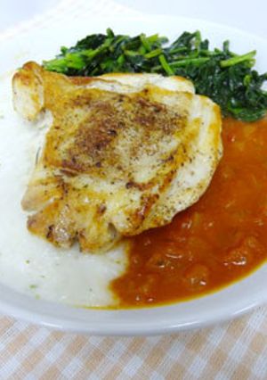 クリスマス向けハーブチキン♪-レシピのメイン写真