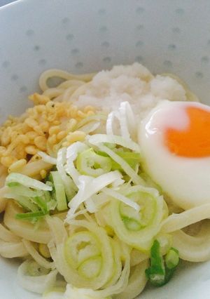 冷凍うどんのぶっかけアレンジ-レシピのメイン写真