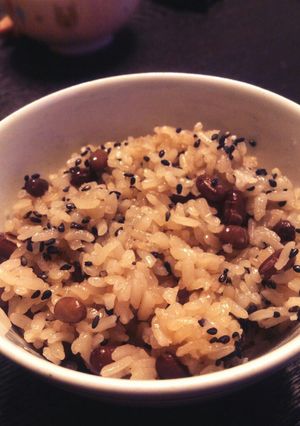 炊飯器でお赤飯-レシピのメイン写真