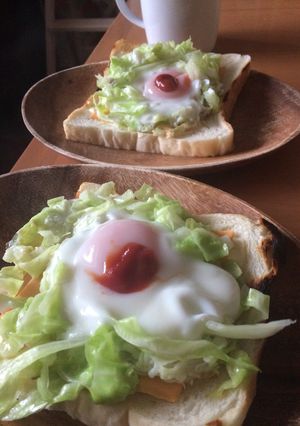 巣ごもり卵トースト♩簡単朝ごはん-レシピのメイン写真