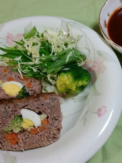 わが家のシンプルミートローフ♪-レシピのメイン写真
