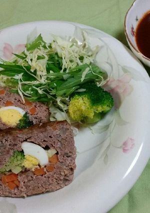 わが家のシンプルミートローフ♪-レシピのメイン写真
