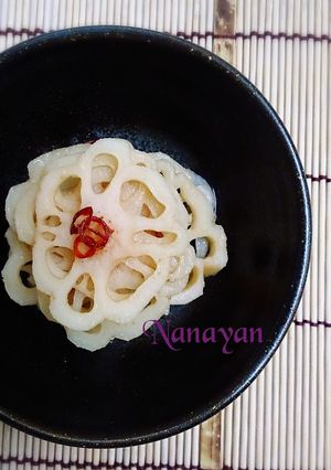 無塩料理☆無塩deおせち『酢れんこん』-レシピのメイン写真