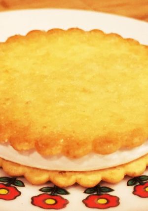 10秒で⁈ビスケットのマシュマロサンド♪-レシピのメイン写真