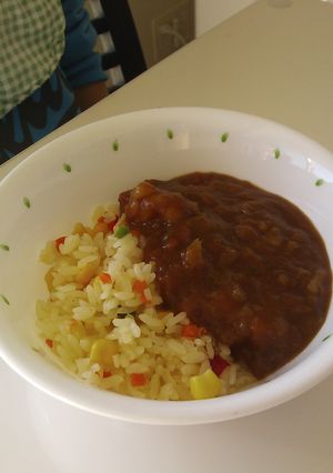 カレー？（かけ）ピラフ-レシピのメイン写真