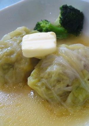 簡単コンソメ味のロールキャベツ-レシピのメイン写真