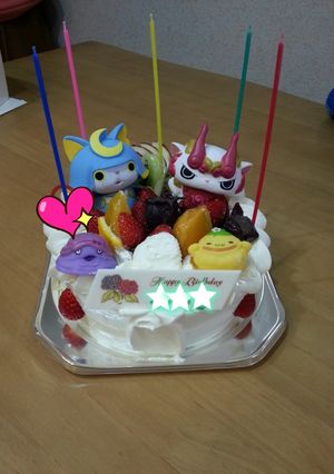 妖怪ウォッチ☆ドールケーキ-レシピのメイン写真