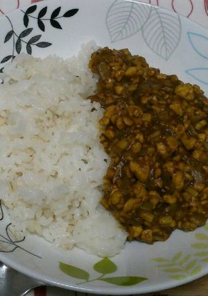 豆腐でつくる！キーマカレー☆-レシピのメイン写真