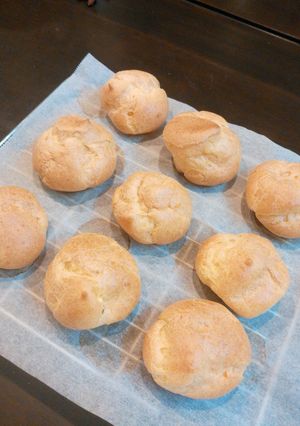 簡単!そのまま食べてもおいしいシュー生地-レシピのメイン写真