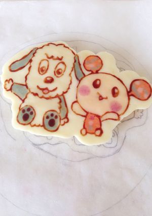 わんわん＊キャラチョコ-レシピのメイン写真