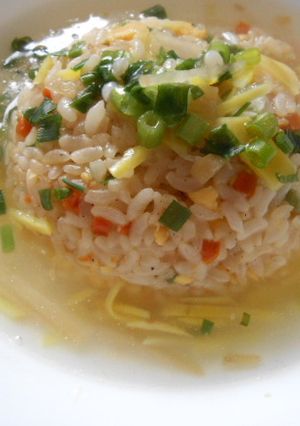 あったか生姜スープ飯-レシピのメイン写真