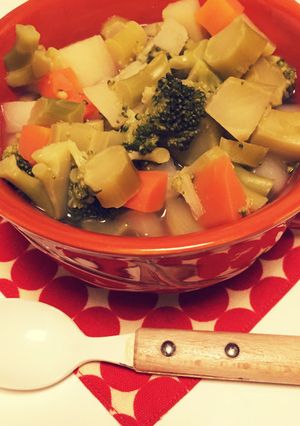 ほっこりブロッコリーまるごとスープ-レシピのメイン写真