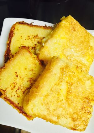 豆乳de!!ふわふわフレンチトースト-レシピのメイン写真