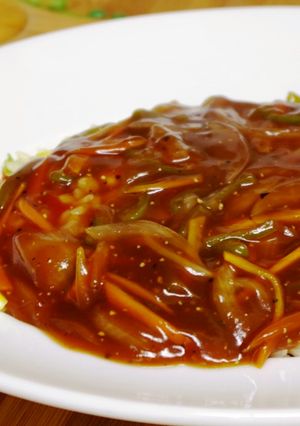 名古屋飯☆ピリ辛あんかけピラフ♪-レシピのメイン写真