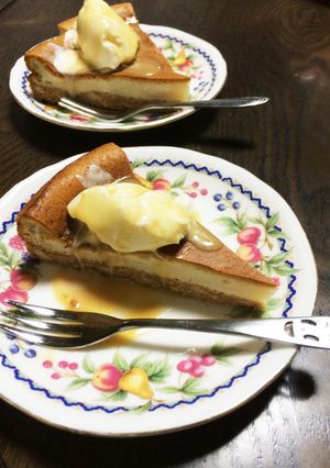 キャラメルチーズケーキ-レシピのメイン写真