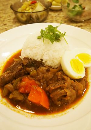 圧力鍋で♪簡単美味鹿肉のシチュー-レシピのメイン写真