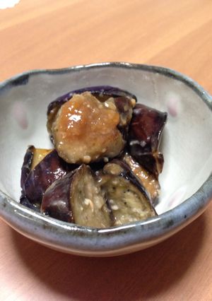 簡単☆ナスの味噌炒め-レシピのメイン写真
