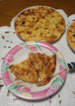 計量スプーンで❤リンゴの簡単ケーキ❤-レシピのメイン写真