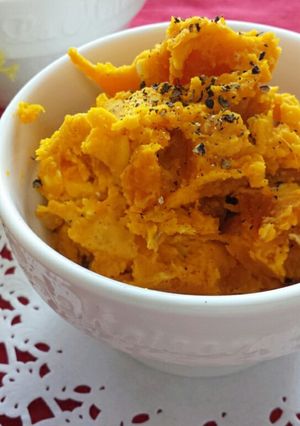 付け合わせに♪南瓜のクリームチーズサラダ-レシピのメイン写真