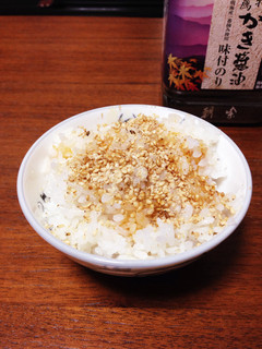 お酒の〆に超簡単☆ゴマ御飯-レシピのメイン写真
