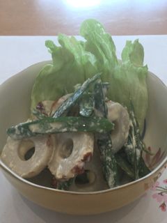 ♪いんげんとちくわサラダ-レシピのメイン写真
