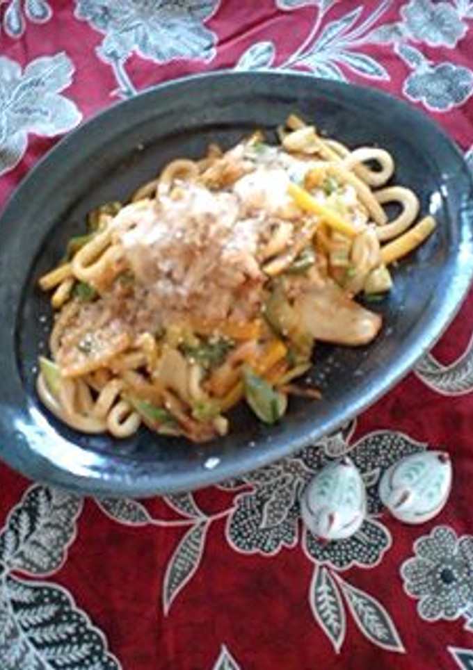 キムマヨ★焼きうどん-レシピのメイン写真