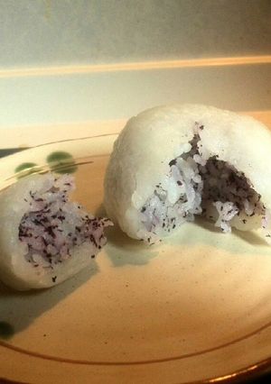 もちもち大福っぽいおにぎり-レシピのメイン写真