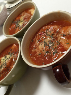 トマトのパン粥-レシピのメイン写真