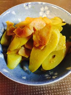 たけのこのカレー味炒め-レシピのメイン写真