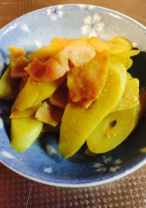 たけのこのカレー味炒め-レシピのメイン写真