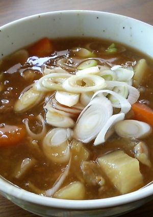 カレー稲庭うどん風・・・。-レシピのメイン写真