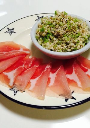 枝豆のプロシュート添え-レシピのメイン写真