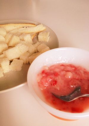 離乳食イチゴジャム 簡単・早い！(後期)-レシピのメイン写真