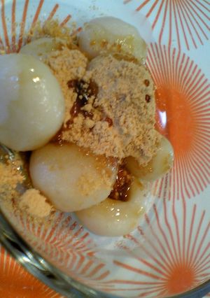 水ナシで作る☆お豆腐白玉☆-レシピのメイン写真