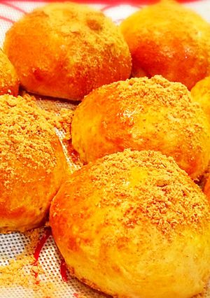 簡単まんまる きな粉パン-レシピのメイン写真