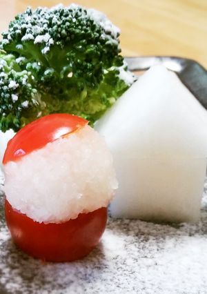 大根&トマト&ブロッコリーでクリスマス☆-レシピのメイン写真