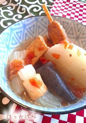 塩トマトでハフハフおでん✿-レシピのメイン写真