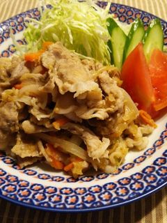 林檎×豚の生姜焼き♪-レシピのメイン写真
