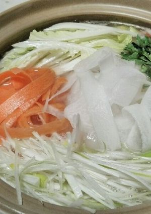 温まる☆たっぷり野菜が主役☆とろっとろ鍋-レシピのメイン写真