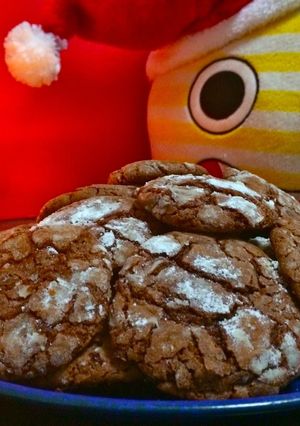チョコミント味のクリスマスクッキー-レシピのメイン写真