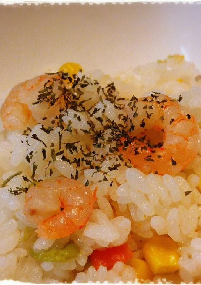 超簡単！炊飯器だけでエビピラフ♪-レシピのメイン写真