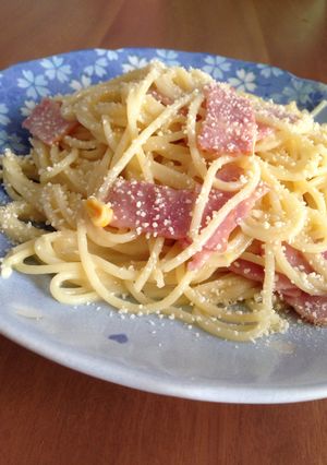 ランチに最適♬簡単 コーンスープパスタ-レシピのメイン写真
