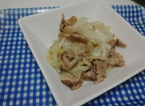 コストコ玉葱ドレで白菜大量消費の豚炒め-レシピのメイン写真