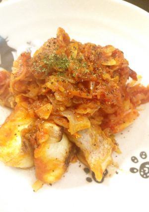 鯛の野菜たっぷりトマトソース-レシピのメイン写真