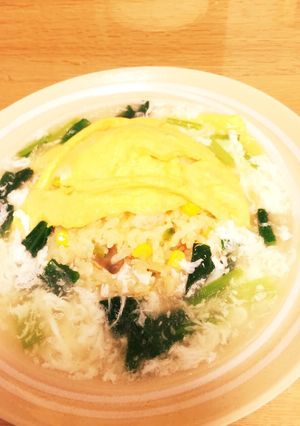 天津飯風エビピラフ-レシピのメイン写真