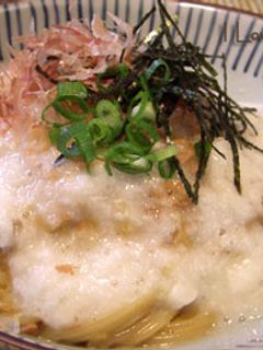 納豆と長いものとろとろスパゲッティー-レシピのメイン写真