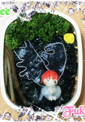 キャラ弁・セカオワのり弁当♪-レシピのメイン写真